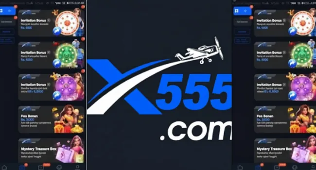 X555 Game Logo Design