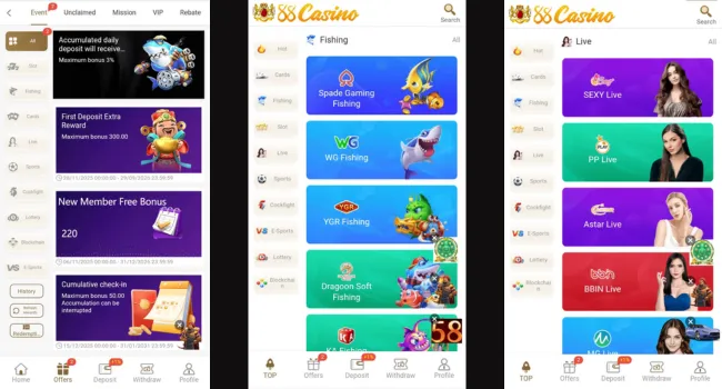 88Casino Game Download Free