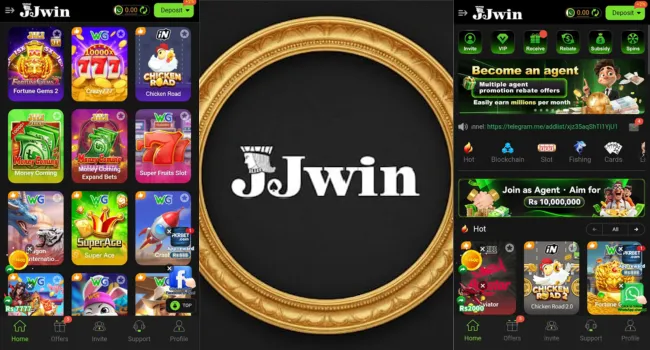 JJWin Game Logo