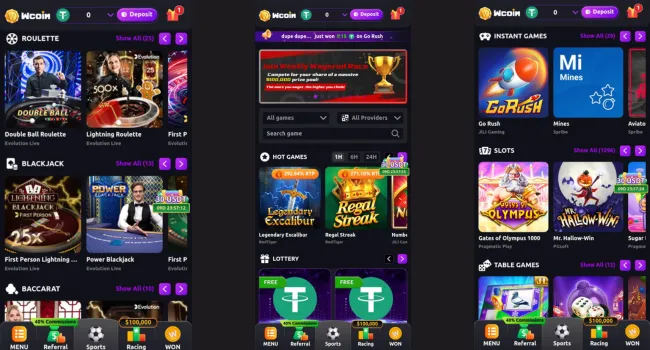 Wcoin Game Download Free