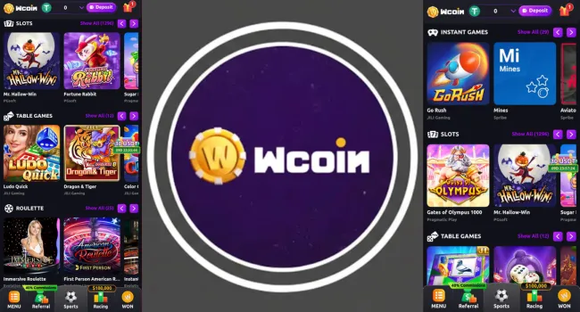 Wcoin Game Download